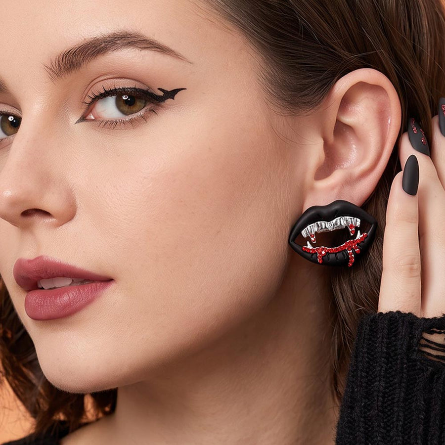 Halloween Vampire Fang Earrings