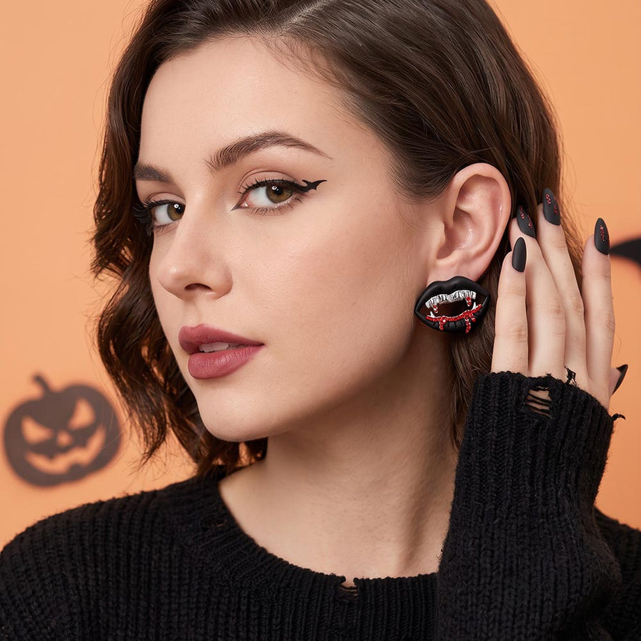 Halloween Vampire Fang Earrings