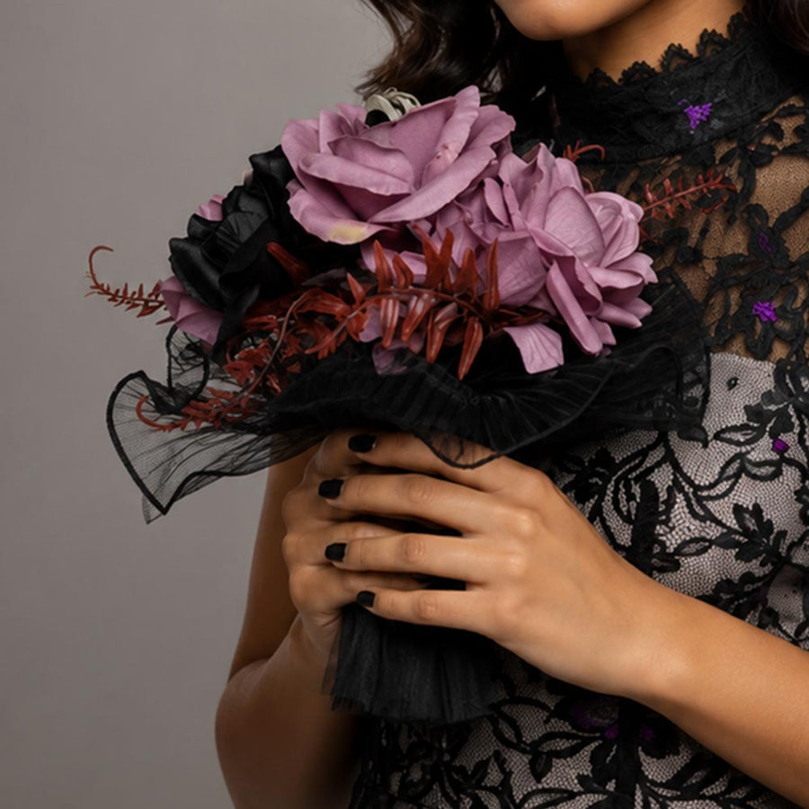Halloween Gothic Rose Bouquet