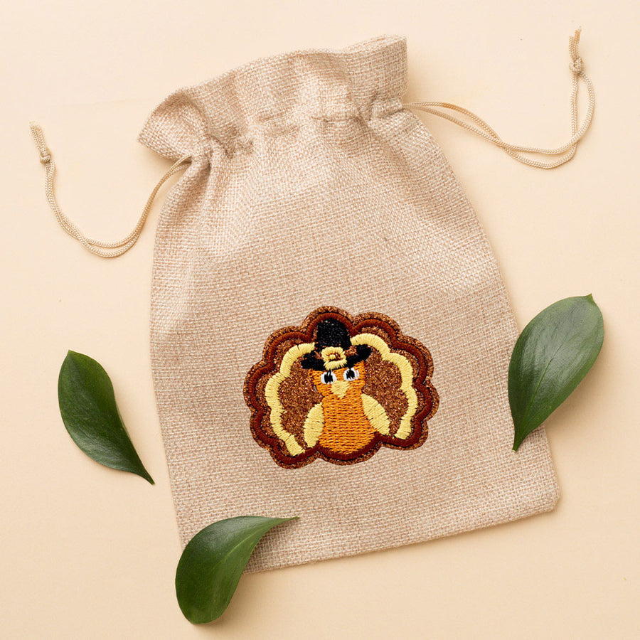 Thanksgiving Turkey Iron On Patch