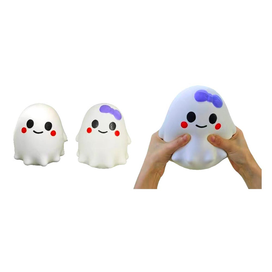 6PCS - Halloween Ghost Squeeze Squishy Stress Relief Toy