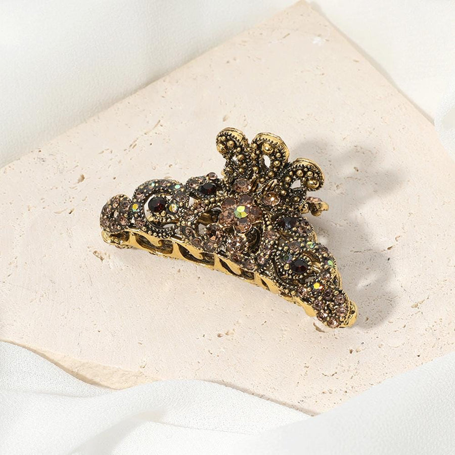Toleel - Stone Embellished Hair Claw Clip