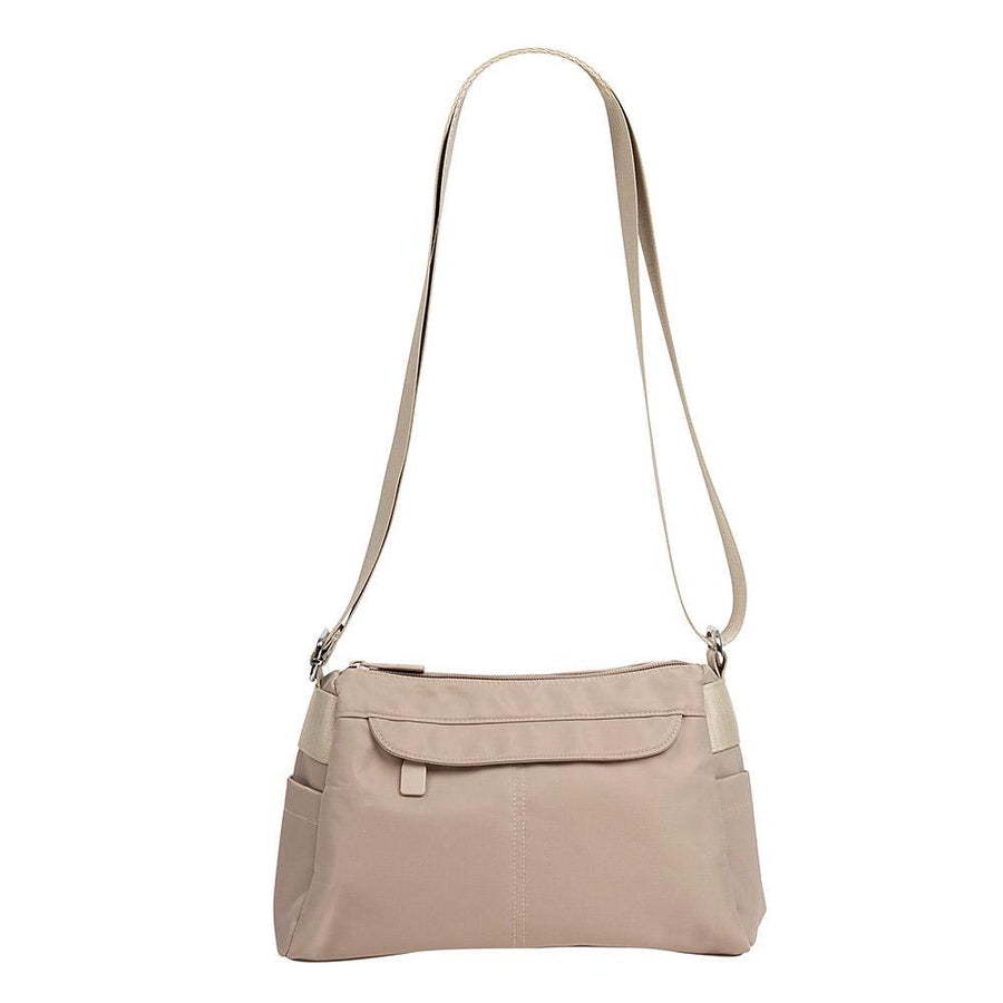 Multi Pocket Crossbody Sling Bag, Lightweight Travel Organizer Shoulder Bag