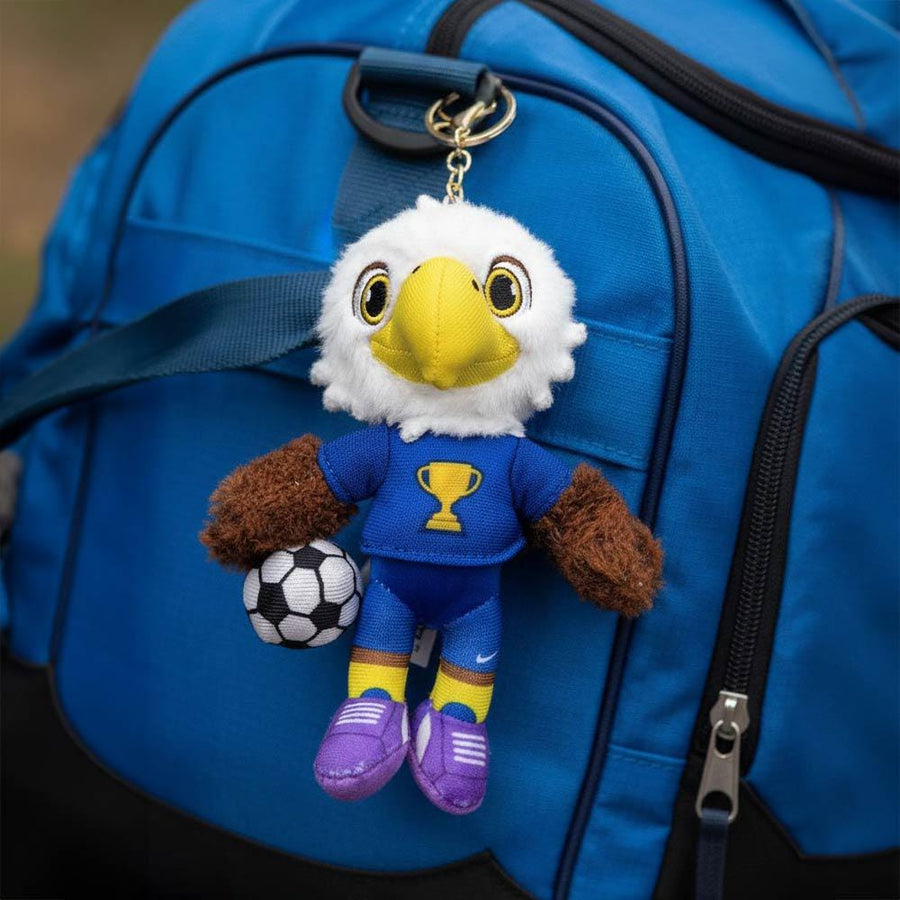FIFA World Cup 2026 Soccer Plush Keychain | Eagle Mascot Bag Charm, Sports Fan Accessory