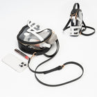 Transparent Football Helmet Shaped Crossbody Bag - Clear Gameday Purse - Football Mom Handbag Fan Gift