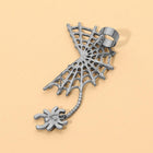 Halloween Spider Web Ear Cuff Earrings