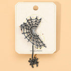 Halloween Spider Web Ear Cuff Earrings