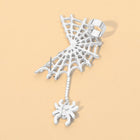 Halloween Spider Web Ear Cuff Earrings