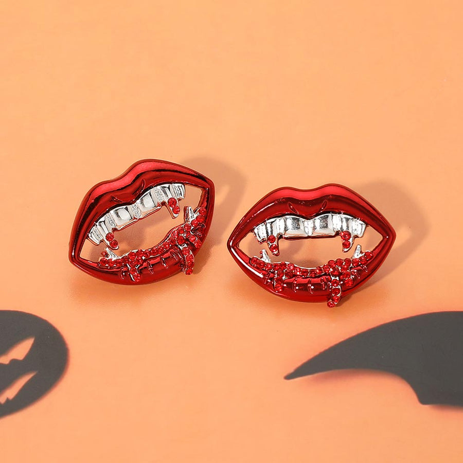 Halloween Vampire Fang Earrings