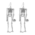 Head Off Halloween Skeleton Dangle Earrings