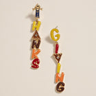 THANKS GIVING Message Drop Earrings