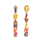 THANKS GIVING Message Drop Earrings