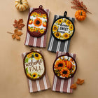 2PCS - Sunflower Kitchen Towel Pot Holder Set