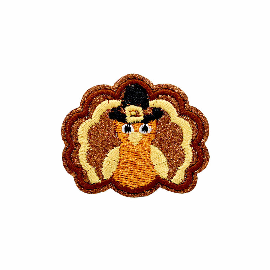 Thanksgiving Turkey Iron On Patch