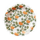 10PCS - Thanksgiving Fall Pumpkin Disposable Dinner Party Paper Plates