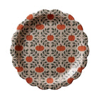 10PCS - Thanksgiving Fall Pumpkin Disposable Dinner Party Paper Plates
