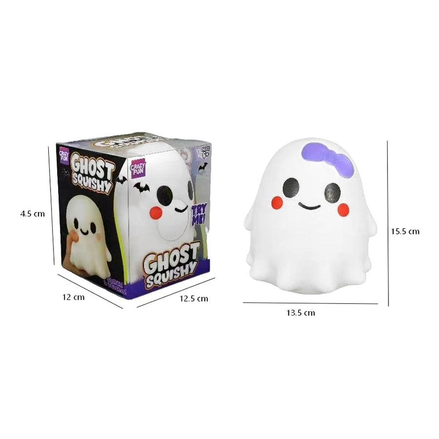 6PCS - Halloween Ghost Squeeze Squishy Stress Relief Toy