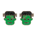 Enamel Frankenstein Stud Earrings