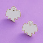Witch Hat Halloween Pumpkin Stud Earrings
