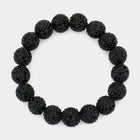 Rhinestone Pave Ball Stretch Bracelet | Sparkly Crystal Bead Bracelet | Glam Party Jewelry
