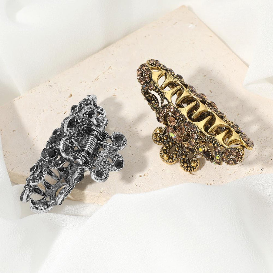 Toleel - Stone Embellished Hair Claw Clip