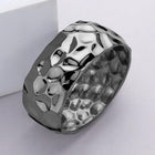 Hammered Metal Hinged Bangle Bracelet – Textured Statement Bangle, Minimal Everyday Jewelry