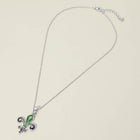 Toleel Fleur de Lis Pendant Necklace | Classic New Orleans Jewelry | Mardi Gras Symbol Necklace