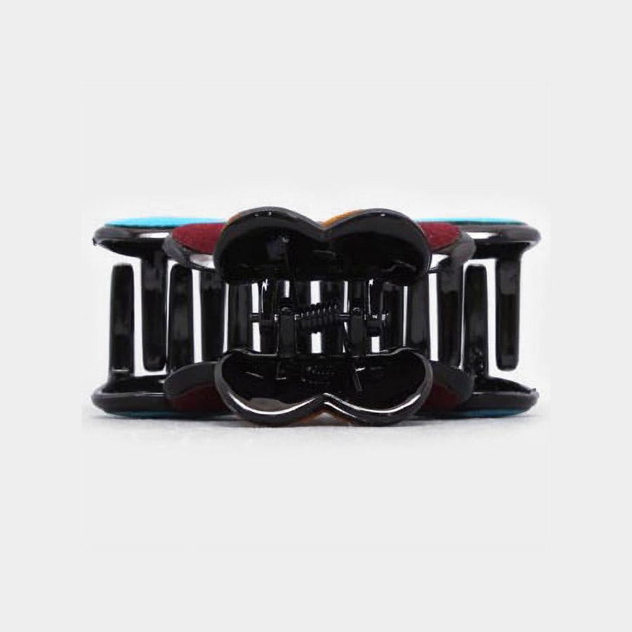 Felt Heart Hair Claw Clip, Romantic Accessory, Valentine Styling, Trendy Clawclip, Gift for Her