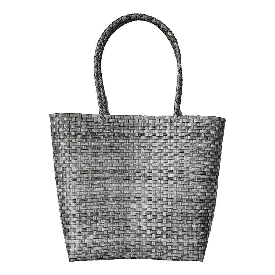 Basket Weave Tote Bag | Woven Shoulder Bag | Lightweight Casual Summer Handbag