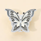 Colored Metal Butterfly Brooch | Magnetic Lapel Pin | Lucky Animal Brooch | Scarf Jacket accessory