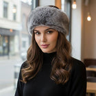 Elegant Faux Fur Winter Headband Earmuff | Soft Plush Ear Warmer Headband | Cozy Cold Accessory