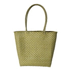 Basket Weave Tote Bag | Woven Shoulder Bag | Lightweight Casual Summer Handbag