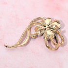 Lucky Clover Pin Brooch | Shamrock Lapel Pin | Irish Good Luck St Patrick’s day