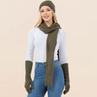 3PCS Winter Beanie Hat Scarf Gloves Set | Cozy Knit Cold Weather Accessories | Winter Gift