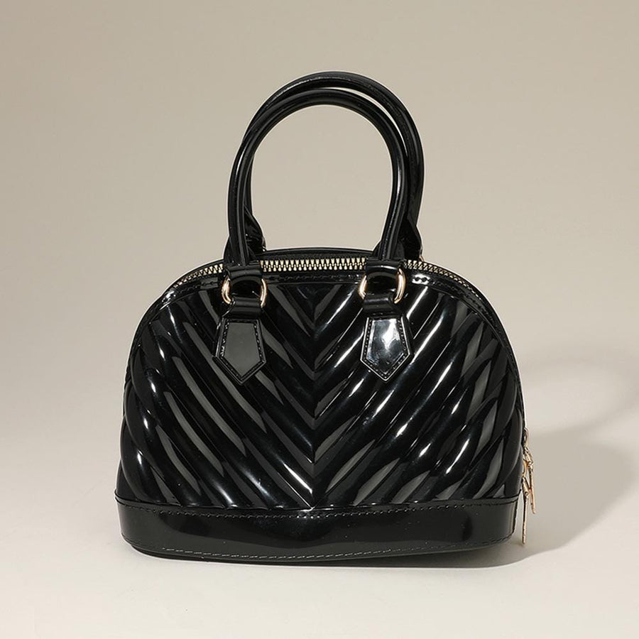 Mini Jelly Tote Bag – Clear PVC Handbag | Trendy Classy Handbag for Women | Beach Purse