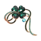 Lucky Clover Pin Brooch | Shamrock Lapel Pin | Irish Good Luck St Patrick’s day