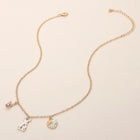 Easter Bunny Charm Necklace, Spring Holiday Jewelry, Easter Basket Stuffer