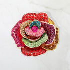 Crystal Rhinestone Rose Brooch, Stylish Floral Lapel Pin, Wedding Bridal Flower Brooch Gift