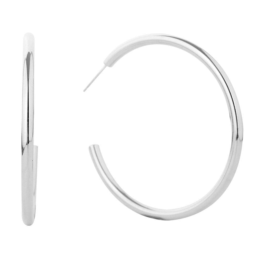 Classic Gold Hoop Earrings | 14K Gold Dipped Minimalist Hoops | Everyday Jewelry for Women