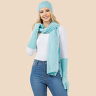 3PCS Winter Beanie Hat Scarf Gloves Set | Cozy Knit Cold Weather Accessories | Winter Gift