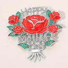 Rose Bouquet Pin Brooch, Mother’s Day Floral Jewelry Gift