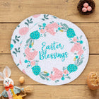 Set of 2 Easter Bunny Trivets, Cotton Heat-Resistant Kitchen Mats