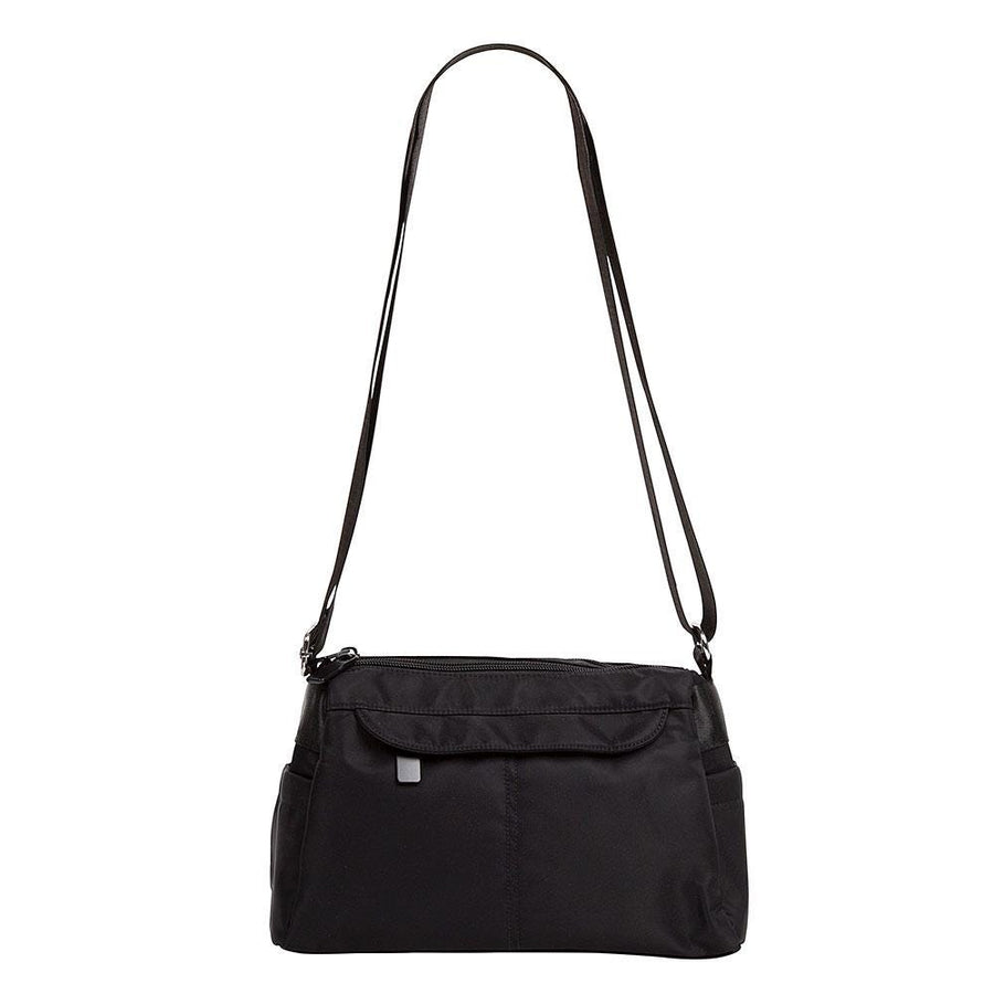 Multi Pocket Crossbody Sling Bag, Lightweight Travel Organizer Shoulder Bag
