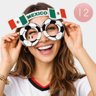 12PCS Soccer Party Glasses, World Cup Novelty Favors, Football Game Day Decorations