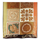 Printed Silky Satin Scarf | Lightweight Viscose Oblong Shawl