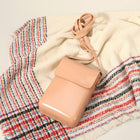 Faux Leather Phone Pouch Bag, Small Crossbody Mini Purse, Adjustable Strap