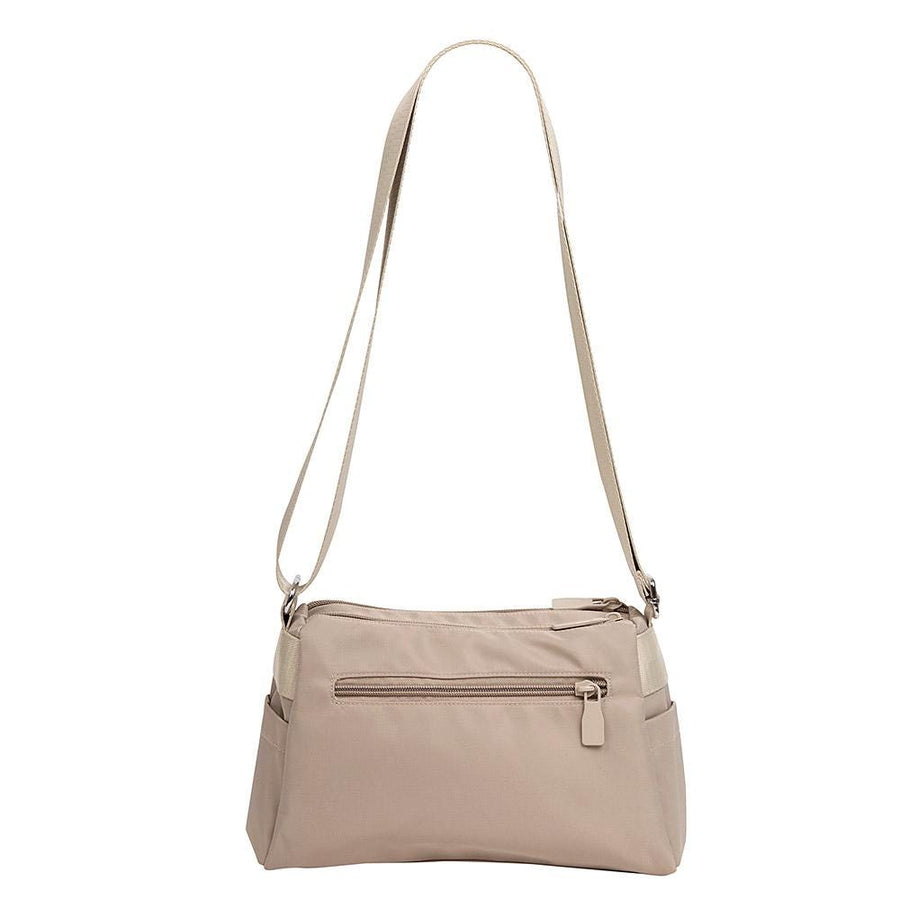 Multi Pocket Crossbody Sling Bag, Lightweight Travel Organizer Shoulder Bag