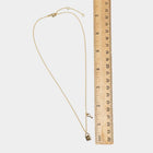 Gold Dipped Lock and Key Pendant Necklace, Minimalist Symbol of Connection