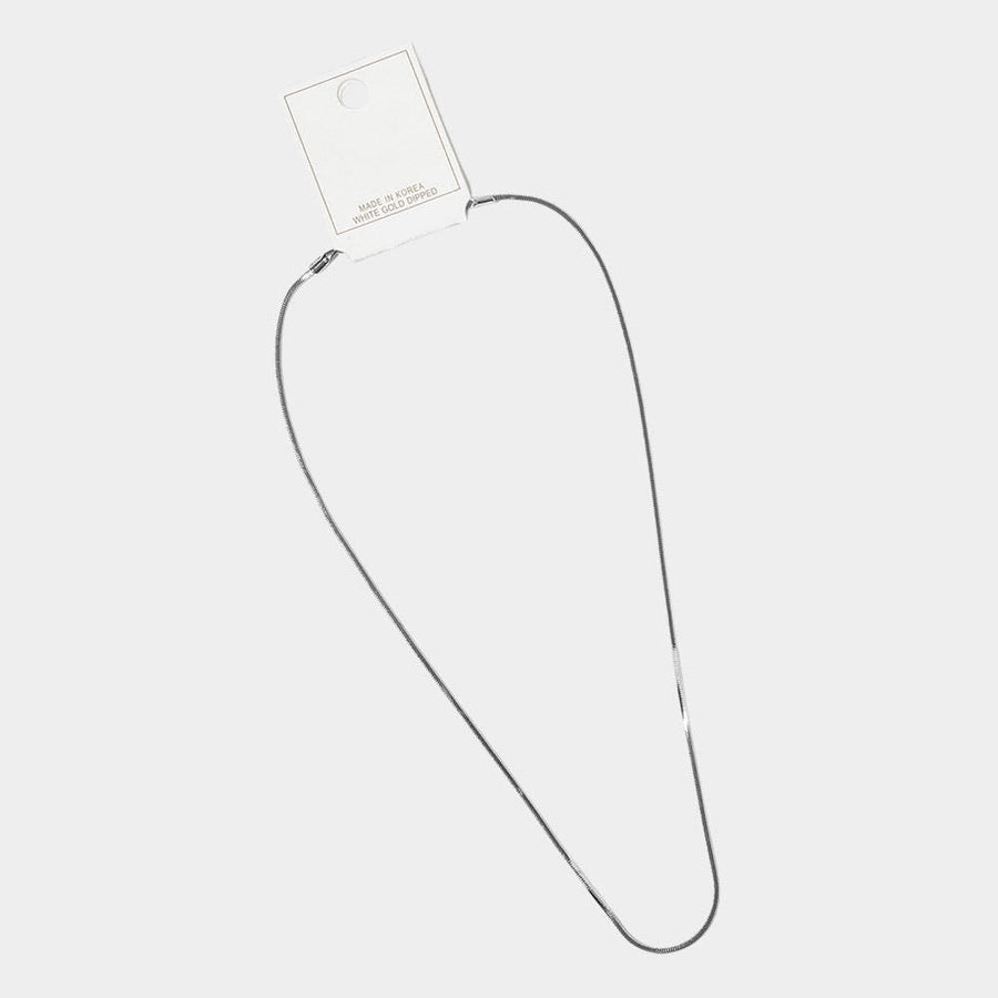 Gold Dipped Slim Chain Necklace, Dainty Thin Chain, Minimalist Layering jewellry, Everyday Jewelry Essential