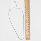 Gold Dipped Slim Chain Necklace, Dainty Thin Chain, Minimalist Layering jewellry, Everyday Jewelry Essential